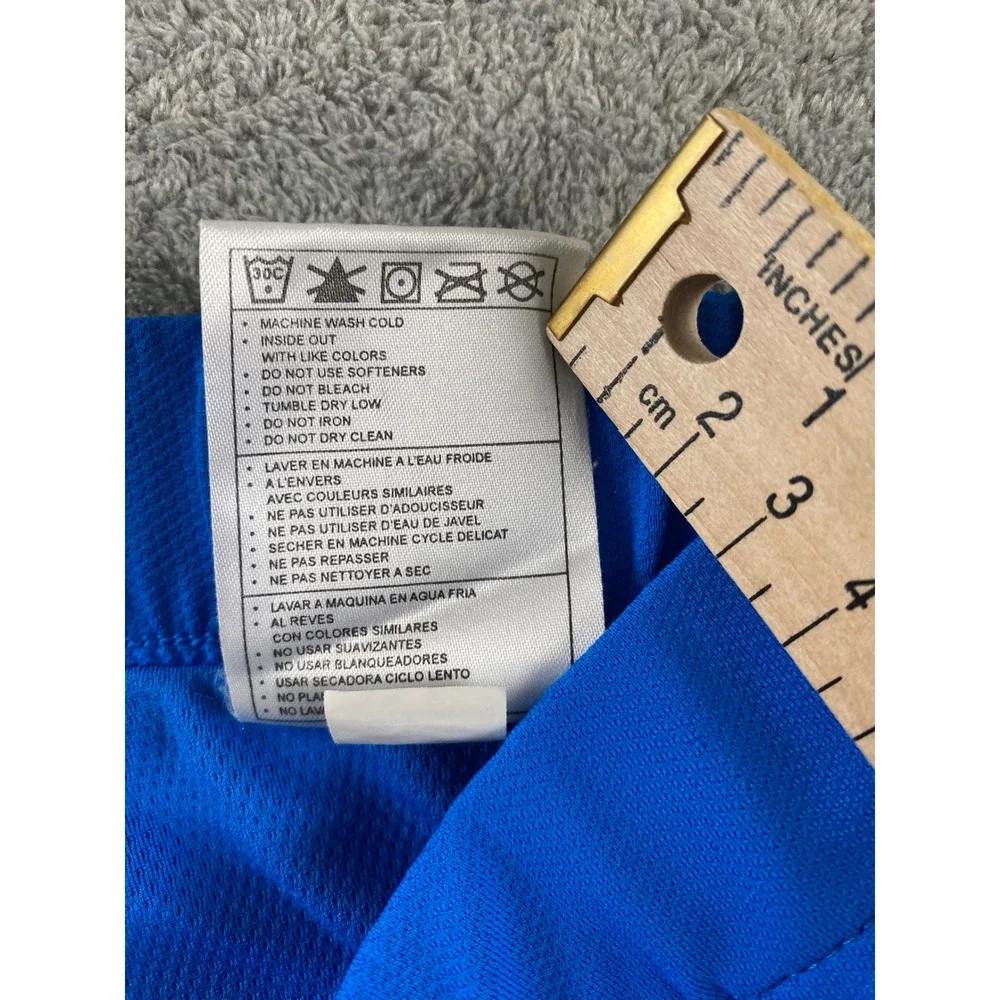 Nike Golf Fit Dry Skirt Womens Medium Blue Lime Green Stitching Pockets Athletic